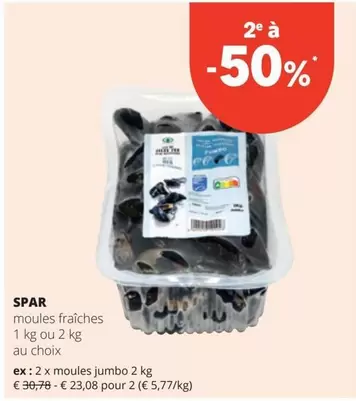 moules fraîches