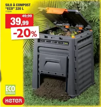SILO À COMPOST "ECO" 320 L