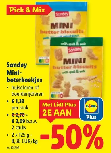 Mix - Mini-boterkoekjes
