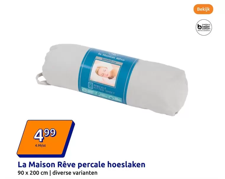 La Maison Rêve percale hoeslaken