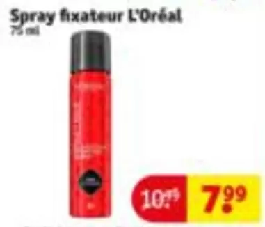 Spray fixateur