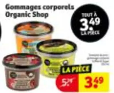 Gommages corporels