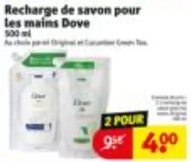 De - Recharge de savon pour les mains