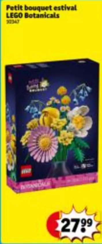 Lego - Petit bouquet estival LEGO Botanicals