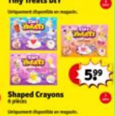 Shaped Crayons