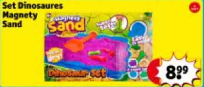 Set Dinosaures Magnety Sand