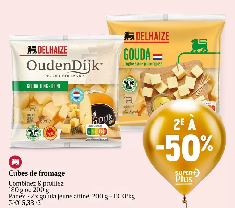 De - Cubes de fromage