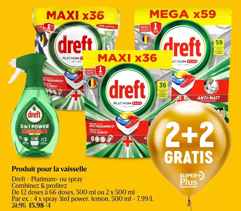 One - Platinum ou spray