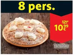 Tarte brésilienne Brasiliennetaart