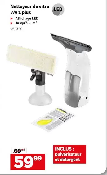 De - Nettoyeur de vitre Wv 1 plus