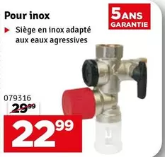 Pour inox