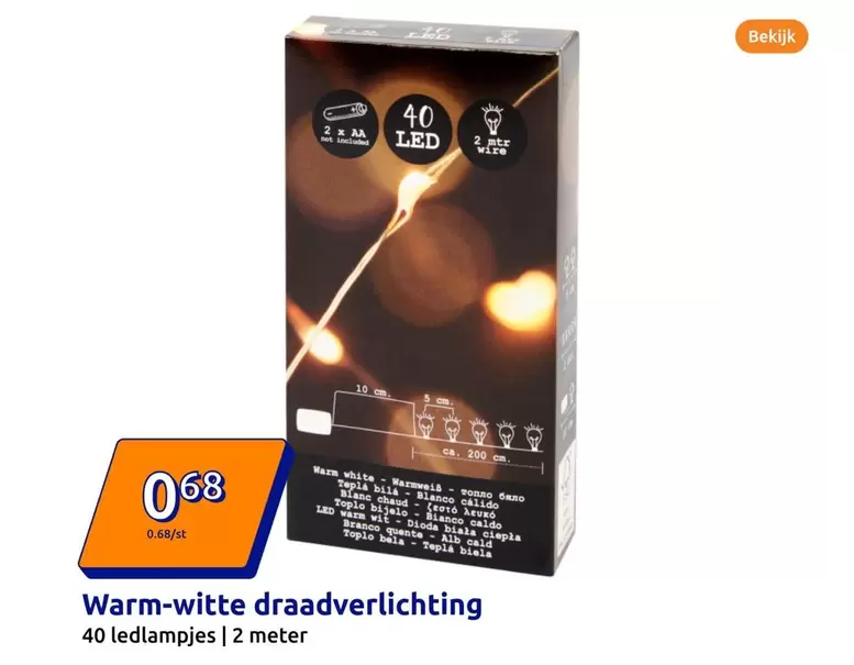 White - Warm-witte draadverlichting
