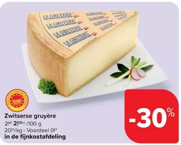 De - Zwitserse gruyère
