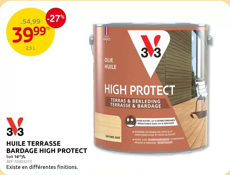 HUILE TERRASSE BARDAGE HIGH PROTECT