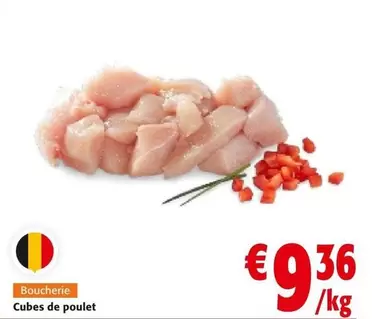 De - Cubes de poulet