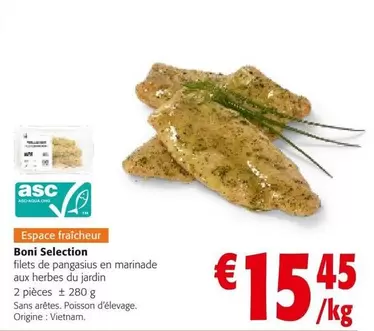 De - Filets  Pangasius En Marinade Aux Herbes Du Jardin