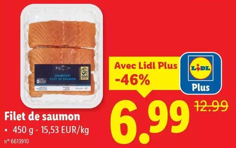 De - Filet de saumon