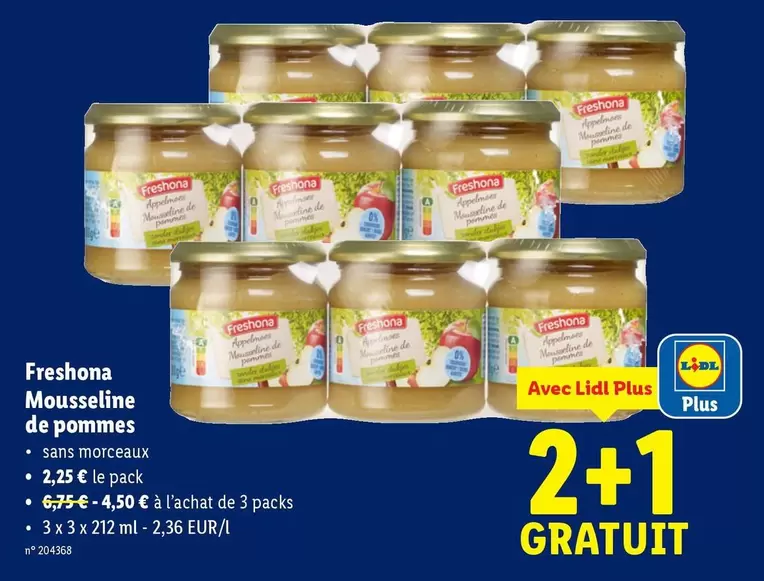 De - Mousseline de pommes
