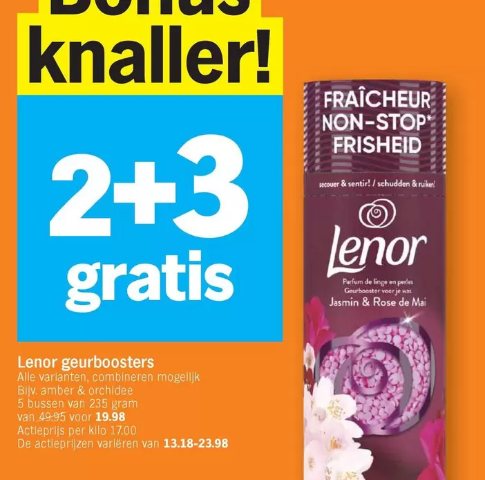De - Geurboosters