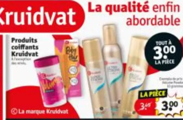 Produits coiffants