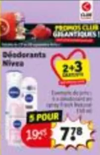 Déodorants