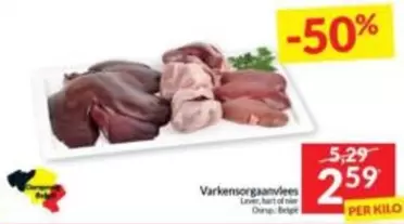 One - Varkensorgaanvlees