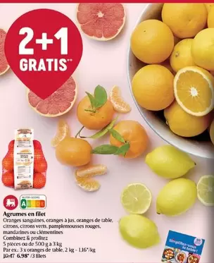 De - Agrumes en filet