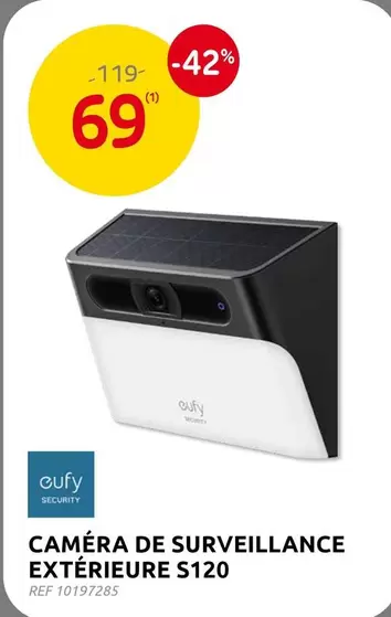 De - CAMÉRA DE SURVEILLANCE EXTÉRIEURE S120
