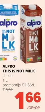 THIS IS NOT MILK choco