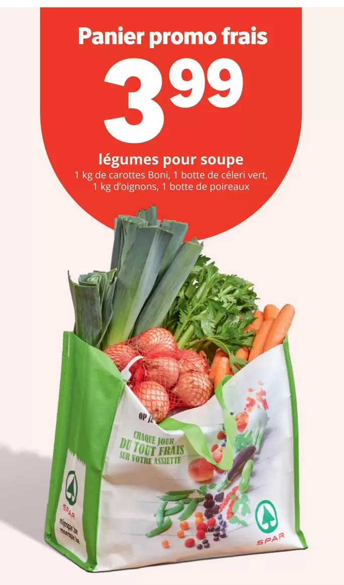 De - légumes pour soupe