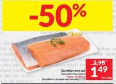 We - Zalmfilet met vel