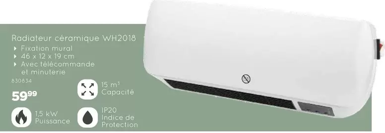 De - Radiateur céramique WH2018