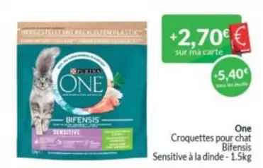 One - Croquettes pour chat Bifensis