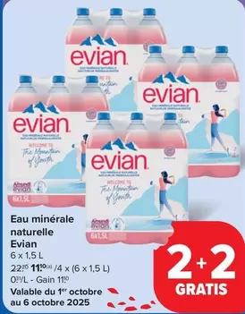Eau minérale naturelle