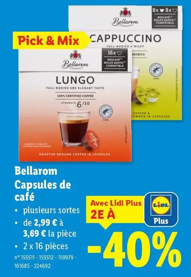 Mix - Capsules de café