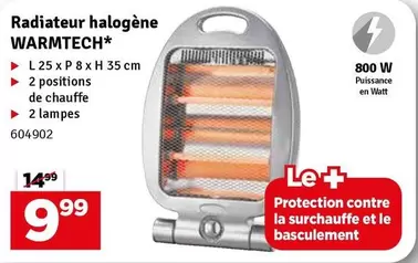 De - Radiateur halogène