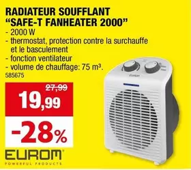 De - SAFE-T FANHEATER 2000