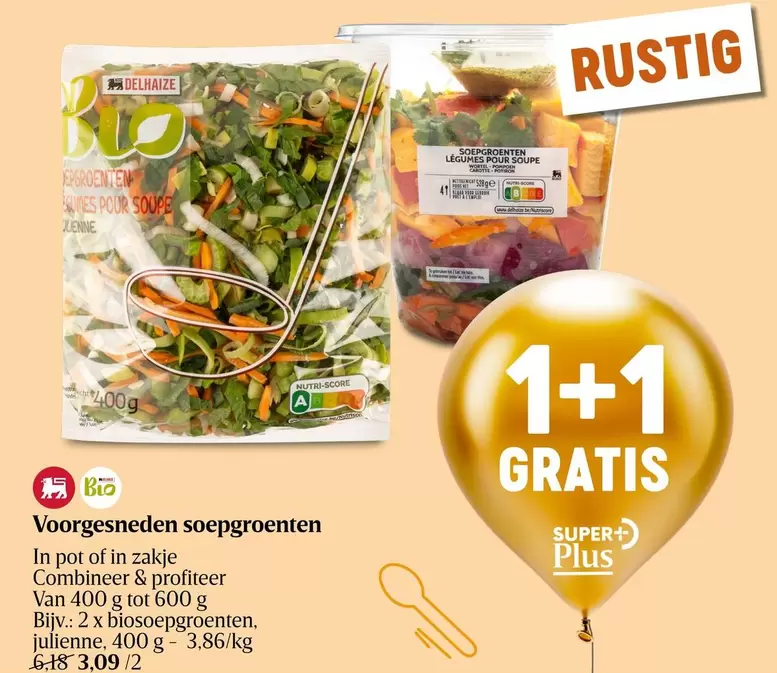 Voorgesneden soepgroenten