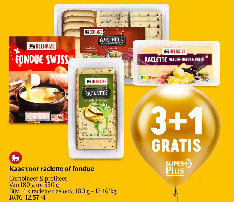 Kaas voor raclette of fondue