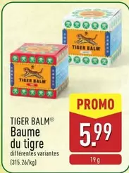Tiger - Baume du tigre