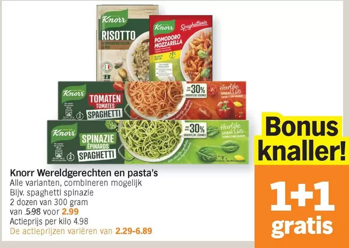 De - Wereldgerechten en pasta's