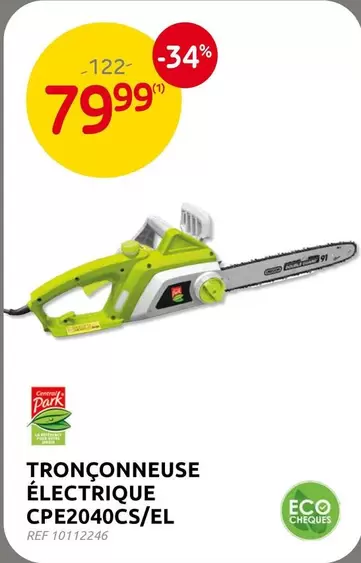Park - TRONÇONNEUSE ÉLECTRIQUE CPE2040CS/EL