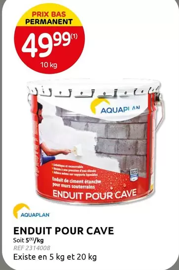 De - ENDUIT POUR CAVE