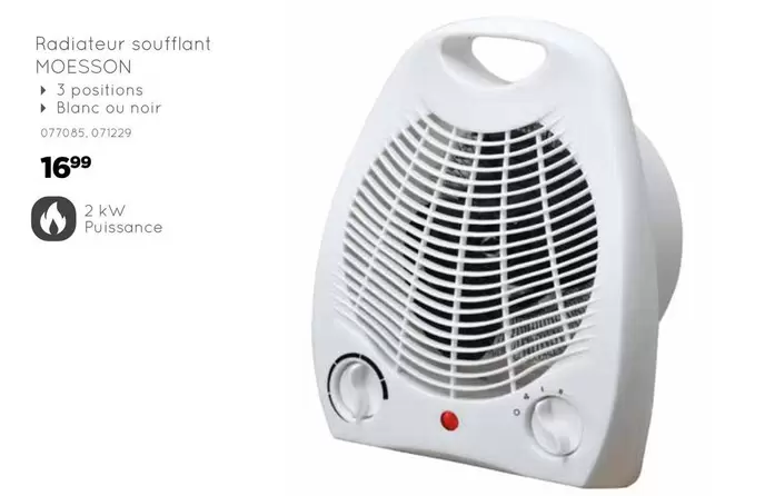 Kw - Radiateur soufflant
