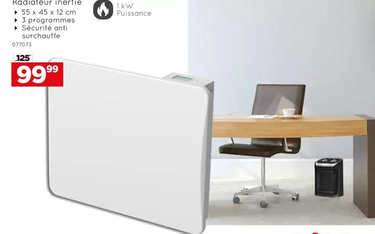 Kw - Hadiateur inertie