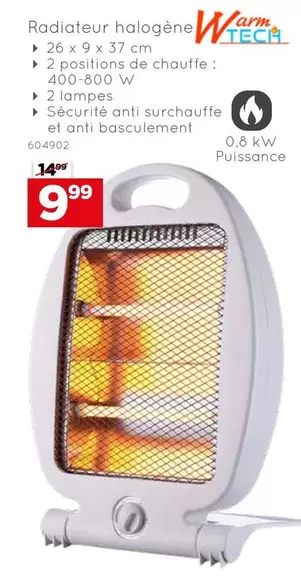 De - Radiateur halogène