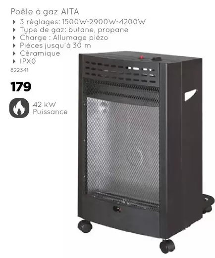 De - Poêle à gaz
