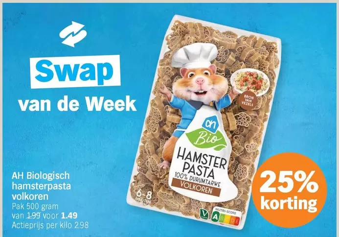 De - Hamsterpasta Volkoren