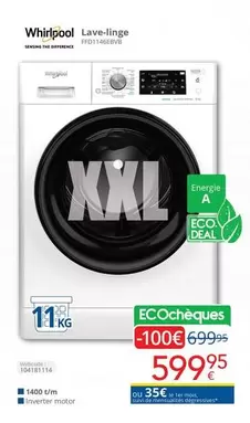 Whirlpool - Lave-linge