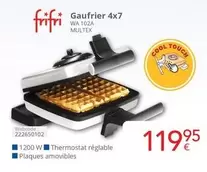 Cool - Gaufrier 4x7